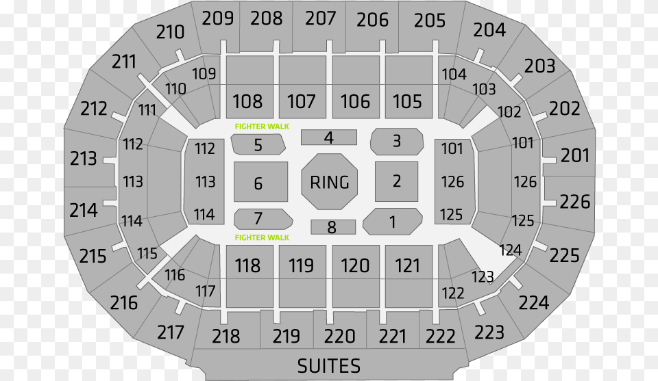 Ufc 175 Seating Chart Ultimate Experience Ufc Vip, Scoreboard, Plot, Text Png
