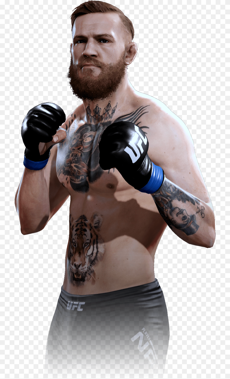 Ufc 2 Logo Picture Conor Mcgregor, Tattoo, Skin, Person, Man Free Png Download