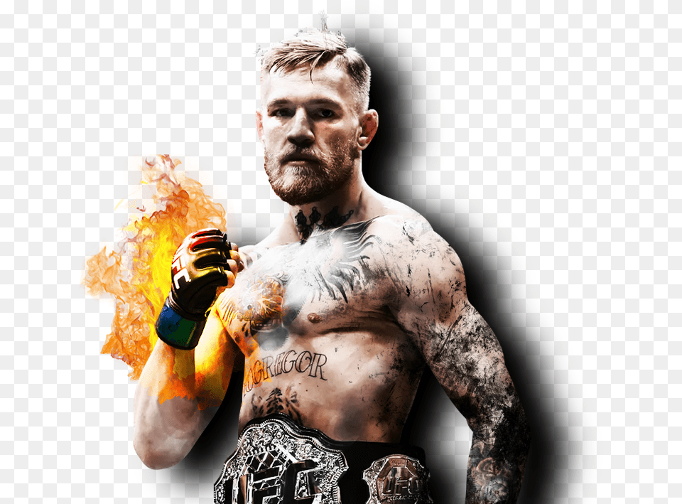 Ufc, Tattoo, Skin, Body Part, Person Free Png Download