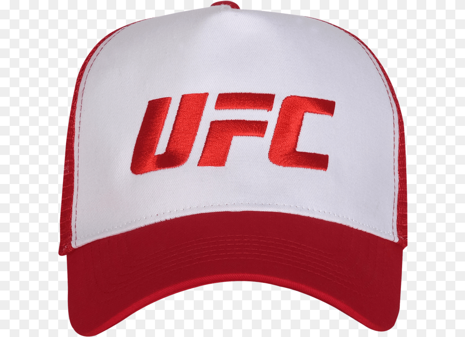 Ufc Embroidered Trucker Cap Large Logo Baseball Cap, Baseball Cap, Clothing, Hat, Swimwear Free Png