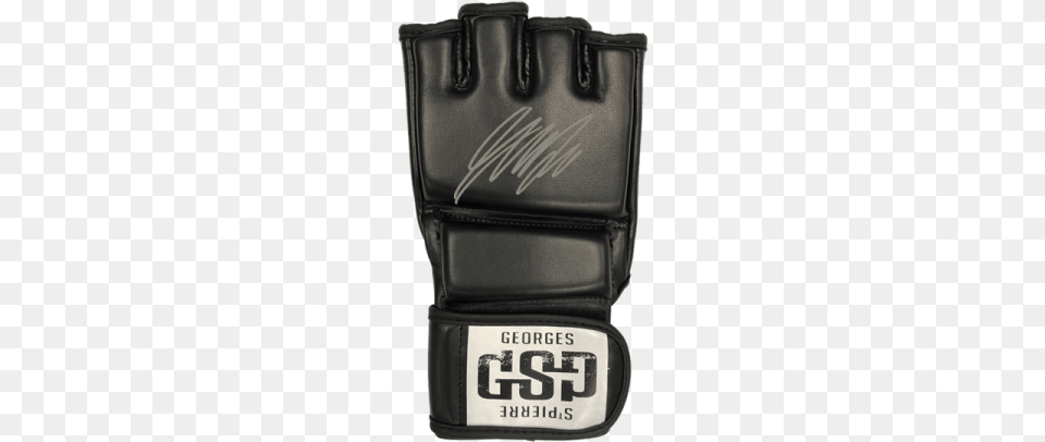 Ufc Georges St Pierre Hand Signed Glove Boxing, Baseball, Baseball Glove, Clothing, Sport Free Transparent Png