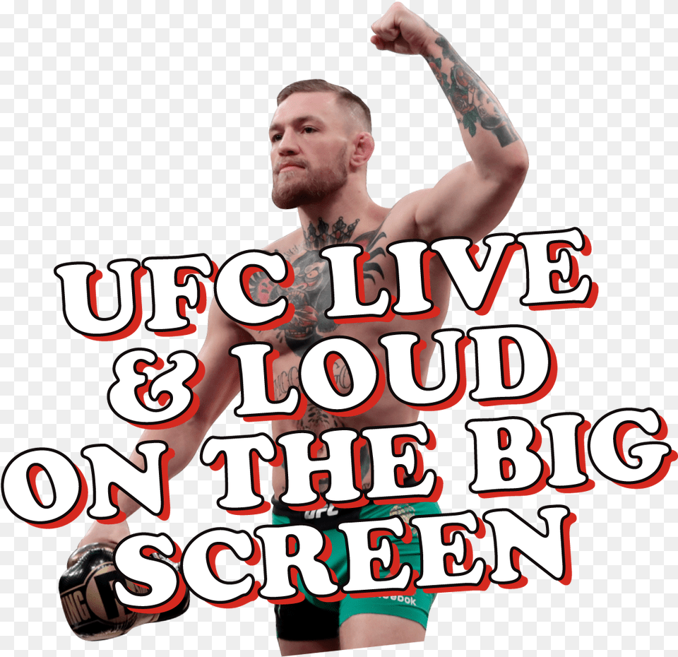Ufc Live Amp Loud At The Oxford Tavern Barbecue Grill, Tattoo, Skin, Person, Man Free Png