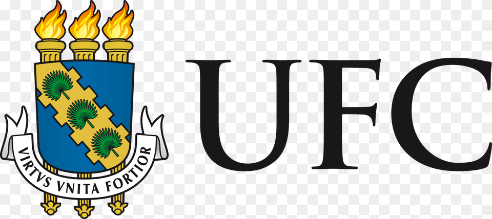 Ufc Logo Universidade Federal Do Logo, Emblem, Symbol, Smoke Pipe Free Png Download