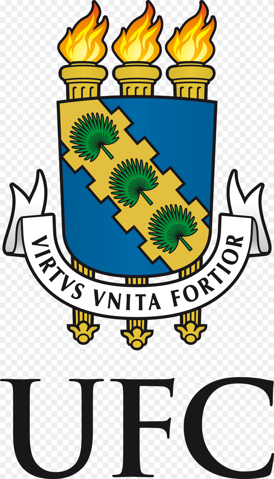 Ufc Logo Universidade Federal University Of Cear, Emblem, Symbol Free Transparent Png