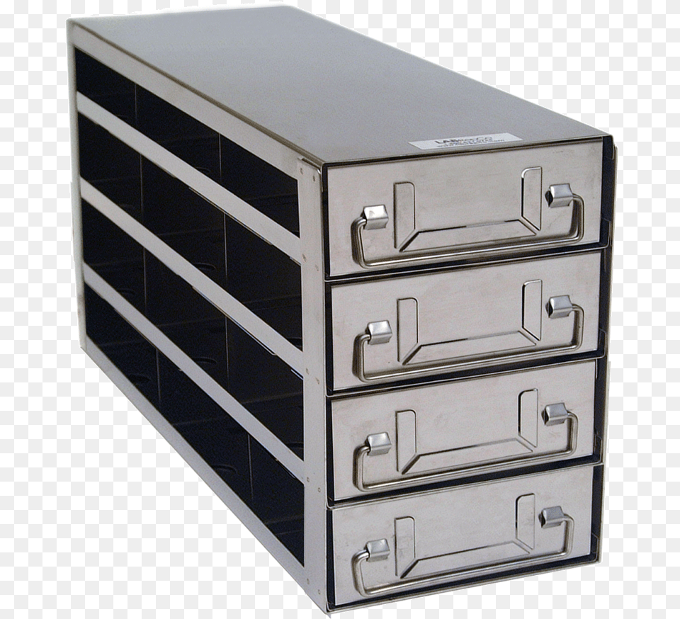 Ufd Upright Freezer Rack With Drawers For Cardboard, Drawer, Furniture, Cabinet Png Image