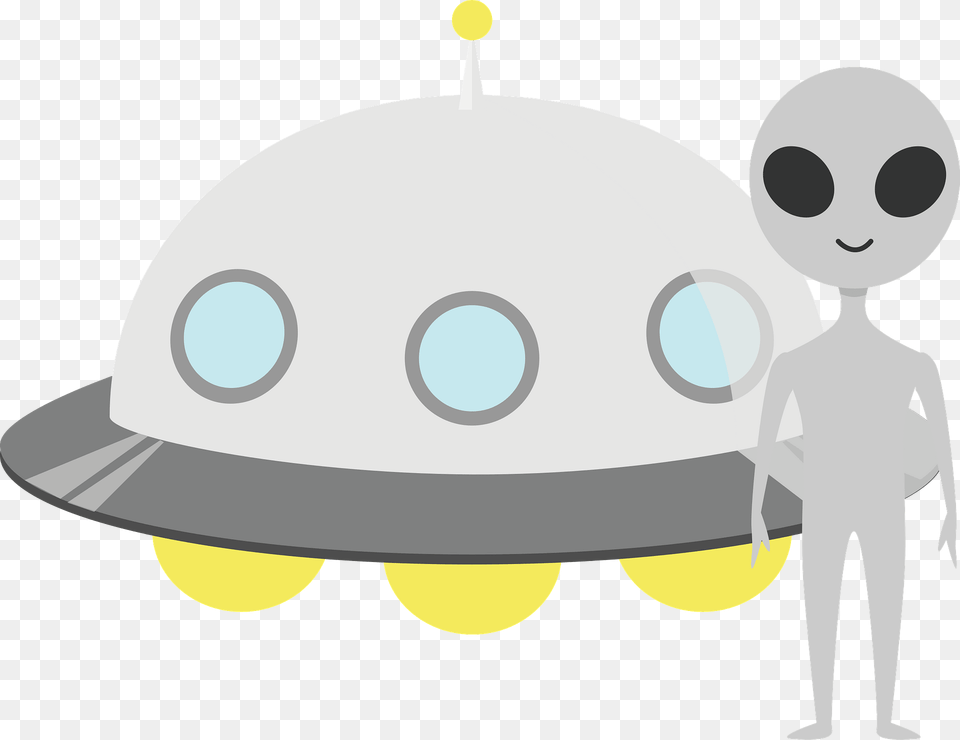 Ufo Alien Ship Clipart, Person, Clothing, Face, Hardhat Png