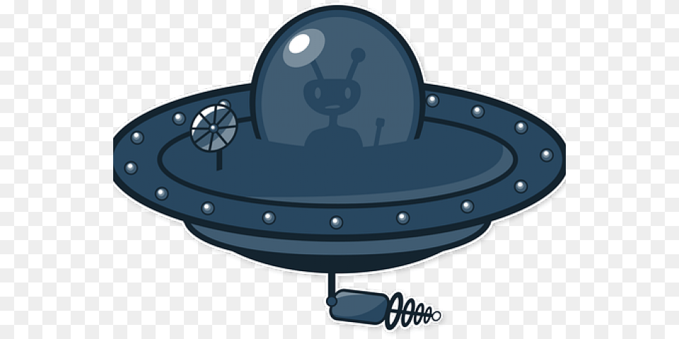 Ufo Clipart Blank Background Unidentified Flying Object Pixel, Clothing, Hat, Disk, Sombrero Free Png Download