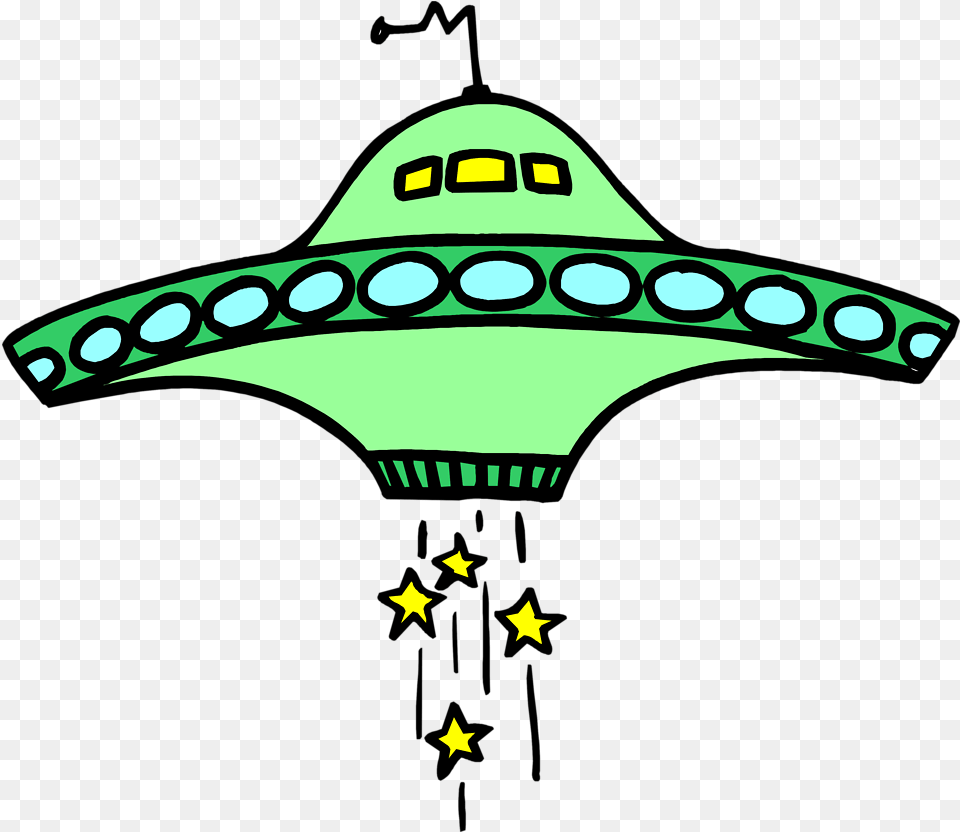 Ufo Clipart Clear Background Background Sci Fi Clipart, Clothing, Hat, Sombrero, Aircraft Png Image