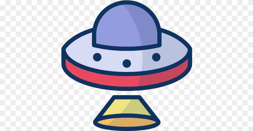 Ufo Free Icon Of Space Filled Outline Dot, Clothing, Sun Hat, Hat, Sombrero Png