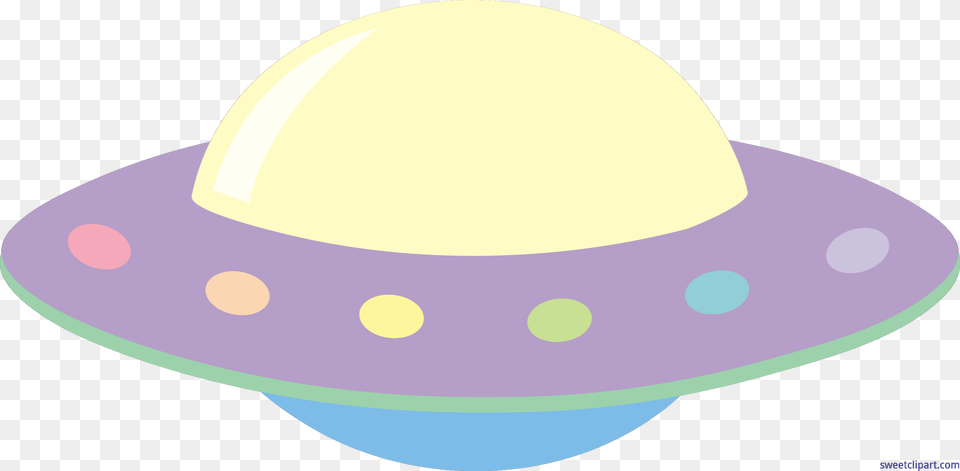 Ufo Pastel Clip Art, Clothing, Hat, Sun Hat, Astronomy Free Png Download