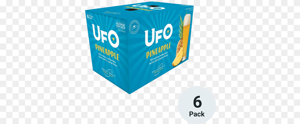 Ufo Pineapple Cardboard Packaging, Food, Fruit, Plant, Produce Free Png