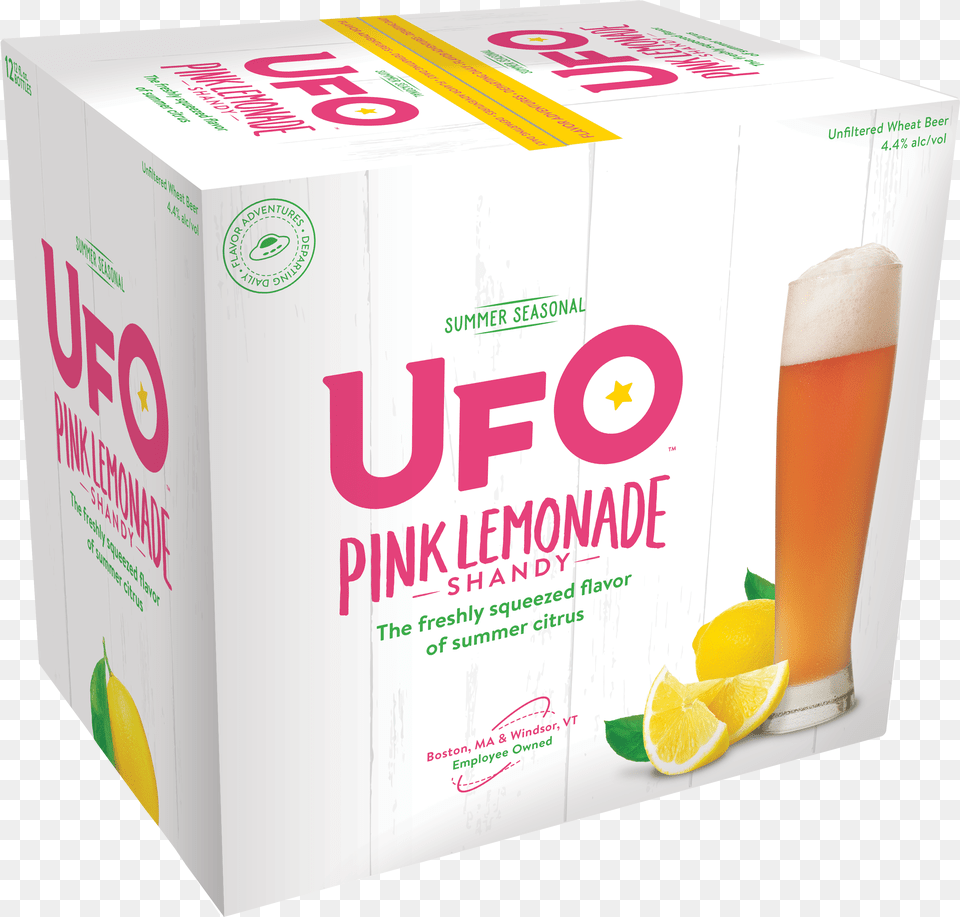Ufo Pink Lemonade Shandy 12 Pack Bottles Pdf Ufo Pink Lemonade Shandy Calories, Alcohol, Beer, Beverage, Lager Free Transparent Png
