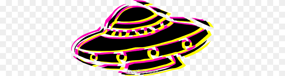 Ufo Royalty Vector Clip Art Illustration, Clothing, Hat, Sun Hat Free Png