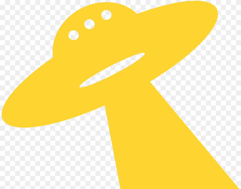 Ufo Silhouette, Clothing, Hat, Blade, Knife Png Image