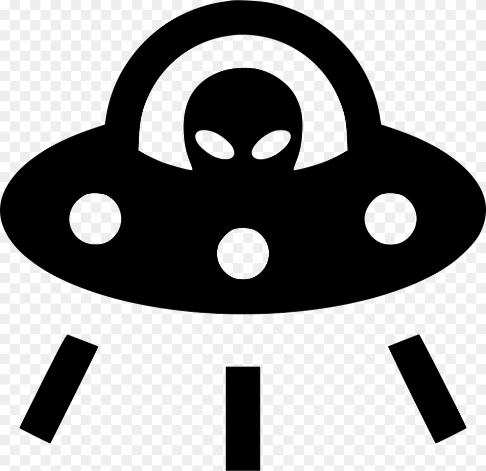 Ufo Space Ship Alien Svg Icon Download Ufo Icon, Stencil Free Png