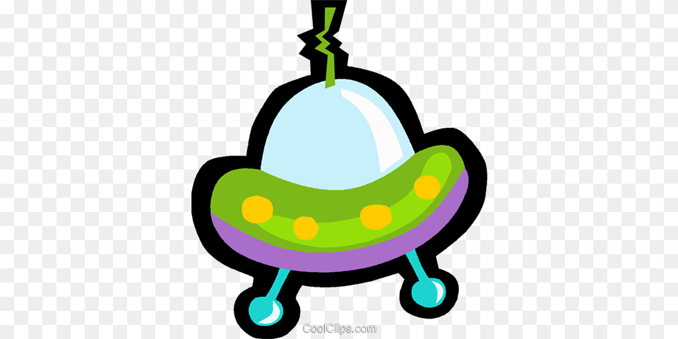 Ufo Space Ship Royalty Vector Clip Art Illustration, Clothing, Hat, Food, Fruit Free Transparent Png