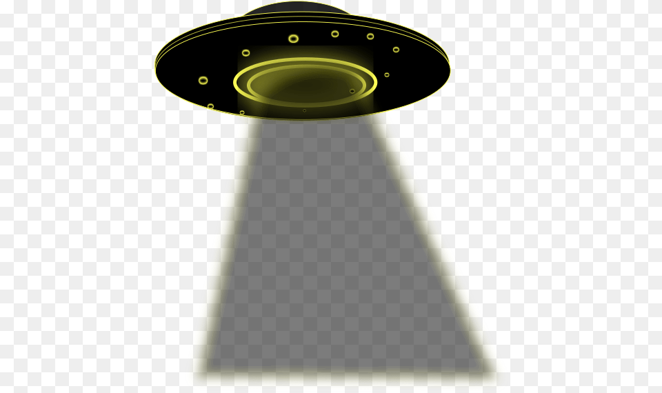 Ufo With Light Beam Clipart, Lighting, Spotlight Free Png