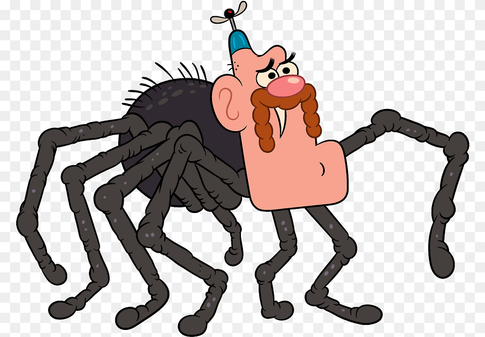 Ug Spider Cartoon, Animal, Invertebrate, Person Free Png