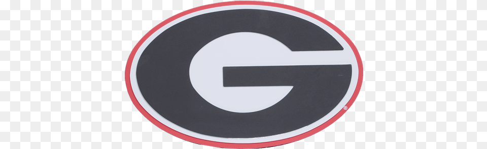 Uga 3d Logo Fan Foam Gotta Have It Foams Georgia Bulldogs Football Logo, Sign, Symbol, Road Sign, Disk Free Png Download