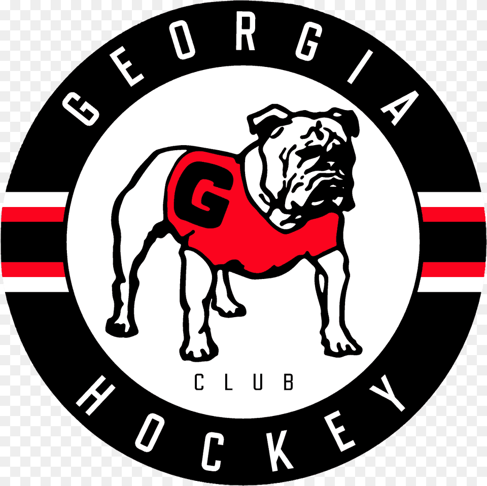 Uga Ice Dawgs Hockey Uga Hockey, Logo, Animal, Mammal, Canine Free Transparent Png