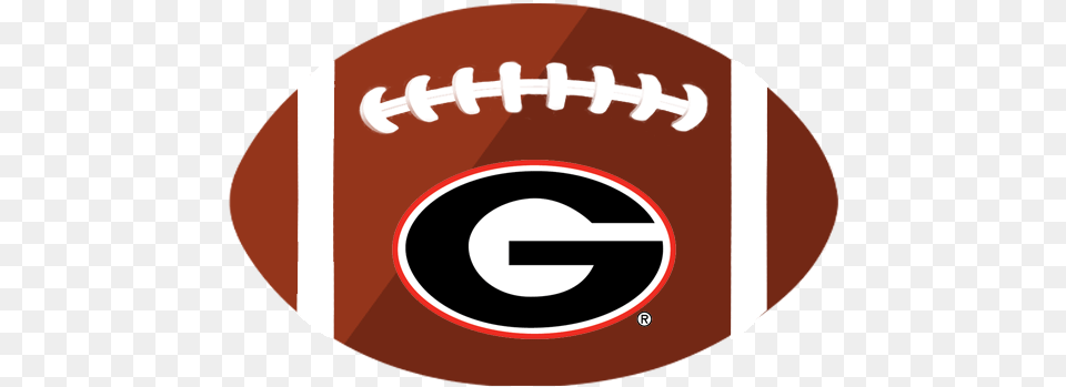 Uga Stickers Messages Sticker 2 Georgia Bulldogs Football Balls Logos, American Football, Person, Playing American Football, Sport Free Png