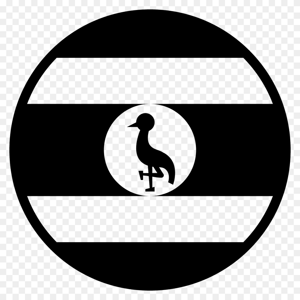 Uganda Flag Emoji Clipart, Animal, Bird, Disk Free Png Download