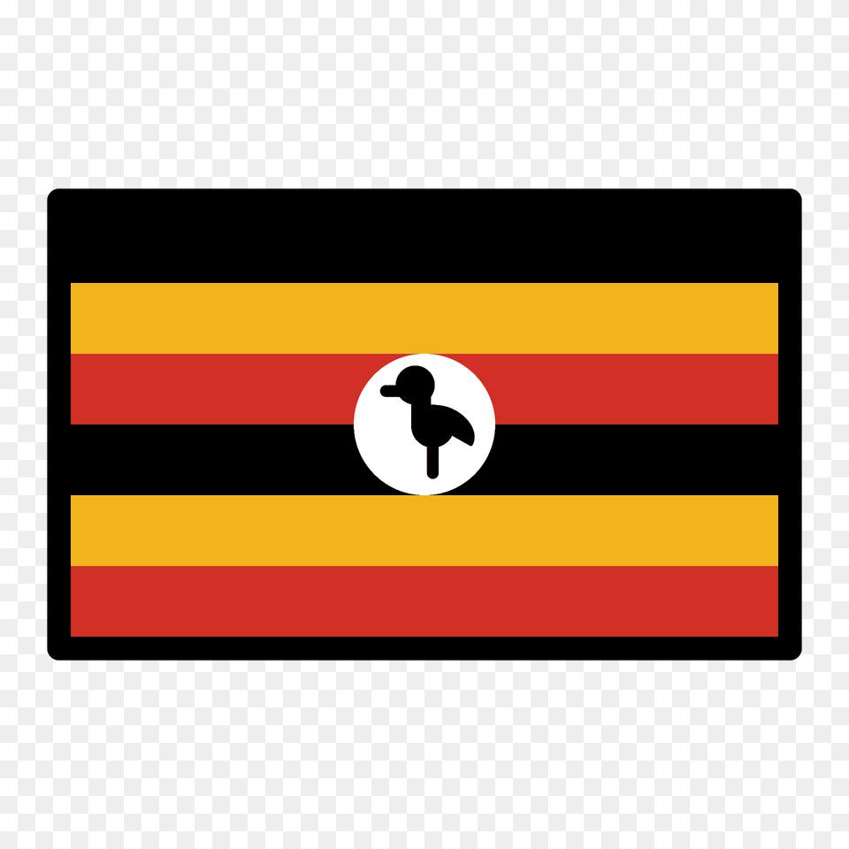 Uganda Flag Emoji Clipart, Logo, Symbol Free Transparent Png