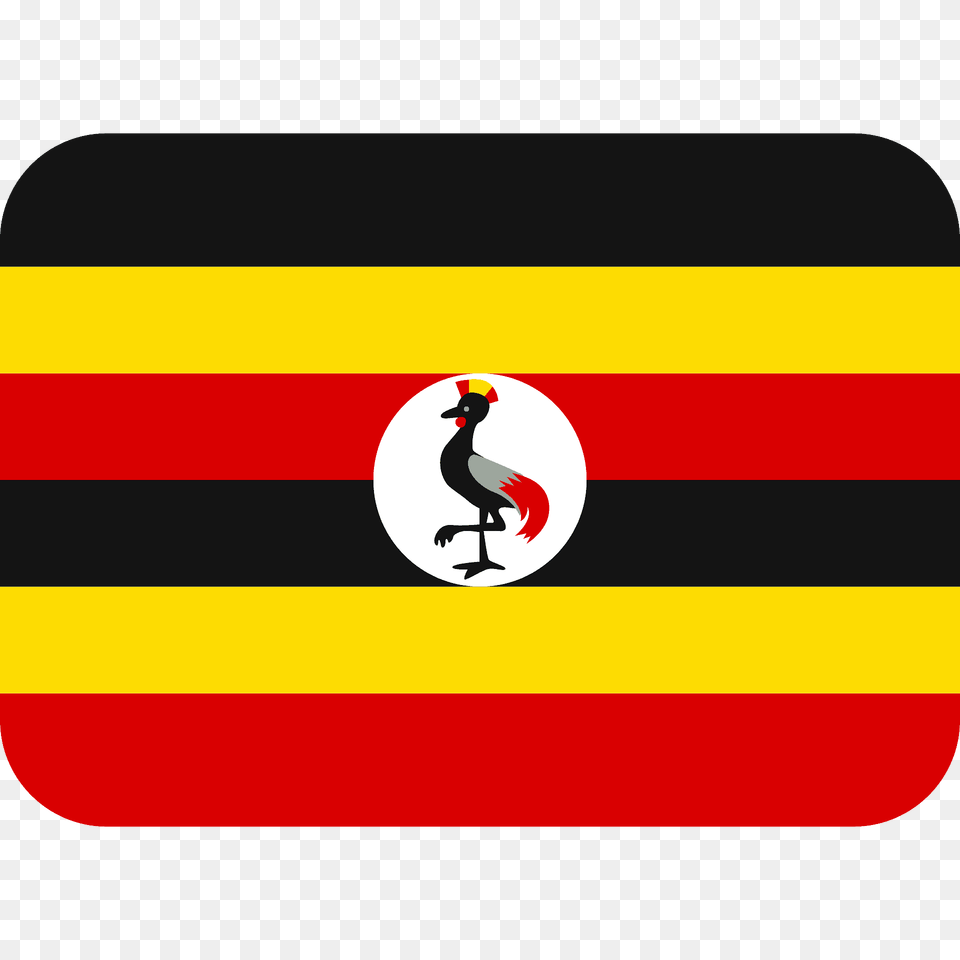 Uganda Flag Emoji Clipart, Animal, Bird, Logo Free Png Download