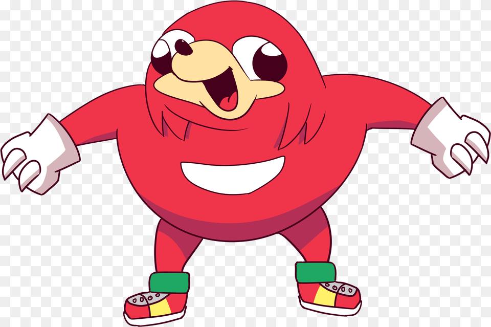 Uganda Knuckles Do U Know The Wae, Cartoon, Baby, Person Png