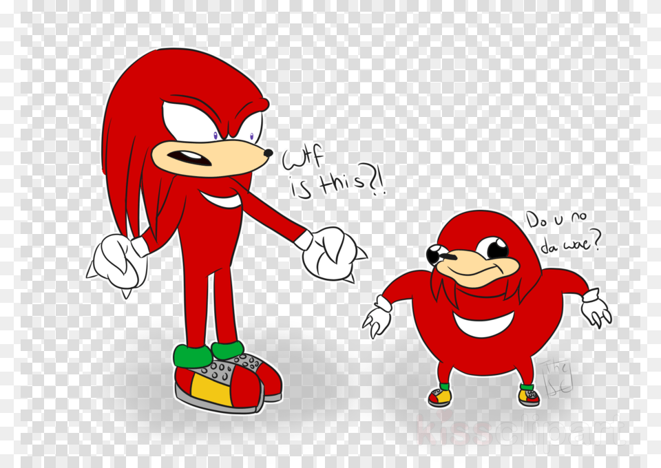 Uganda Knuckles Number Clipart Knuckles The Echidna, Cartoon, Baby, Person Png