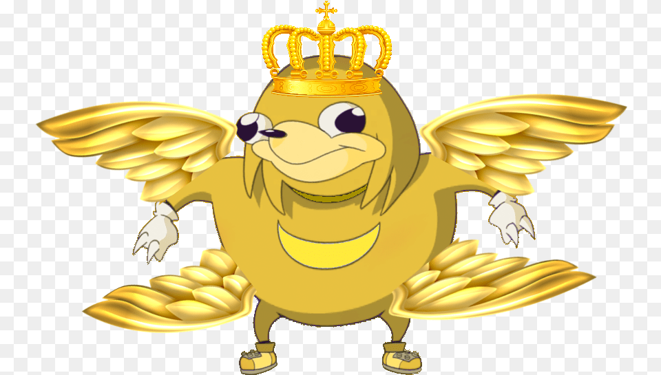 Uganda Knuckles Transparent, Gold, Accessories, Jewelry Png Image