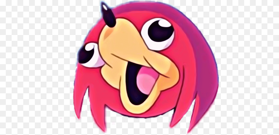 Uganda Tribe Knuckles Sonic Hedgehog Meme De Ugandan Knuckles Face Free Png Download