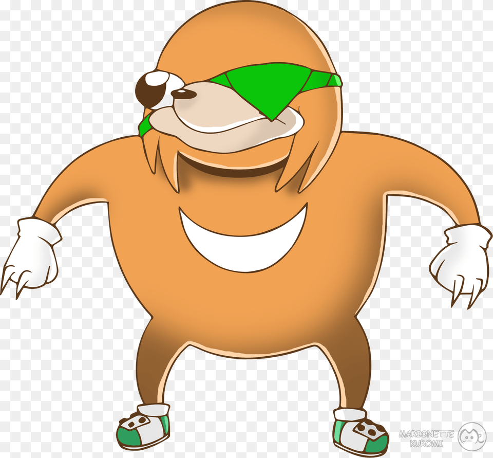 Ugandan Knuckles Is Adorbs So I Thought Of Drawing Cartoon, Baby, Person Png