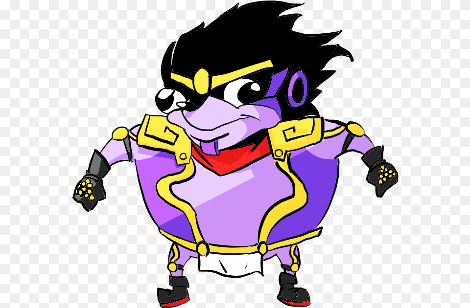 Ugandan Knuckles Jojos Bizzard Adventures As Ugandan Knuckles, Purple, Baby, Person, Cartoon Free Transparent Png