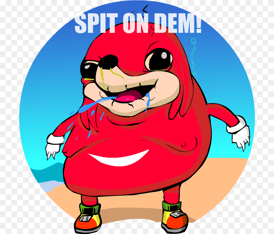 Ugandan Knuckles Spit On Dem Clipart Uganda Knuckles Spit On Dem, Clothing, Footwear, Shoe, Baby Free Png