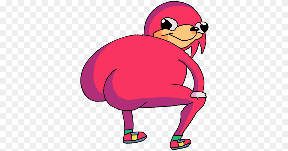 Ugandan Knuckles Throwing It Back, Baby, Person, Animal, Bird Free Png Download
