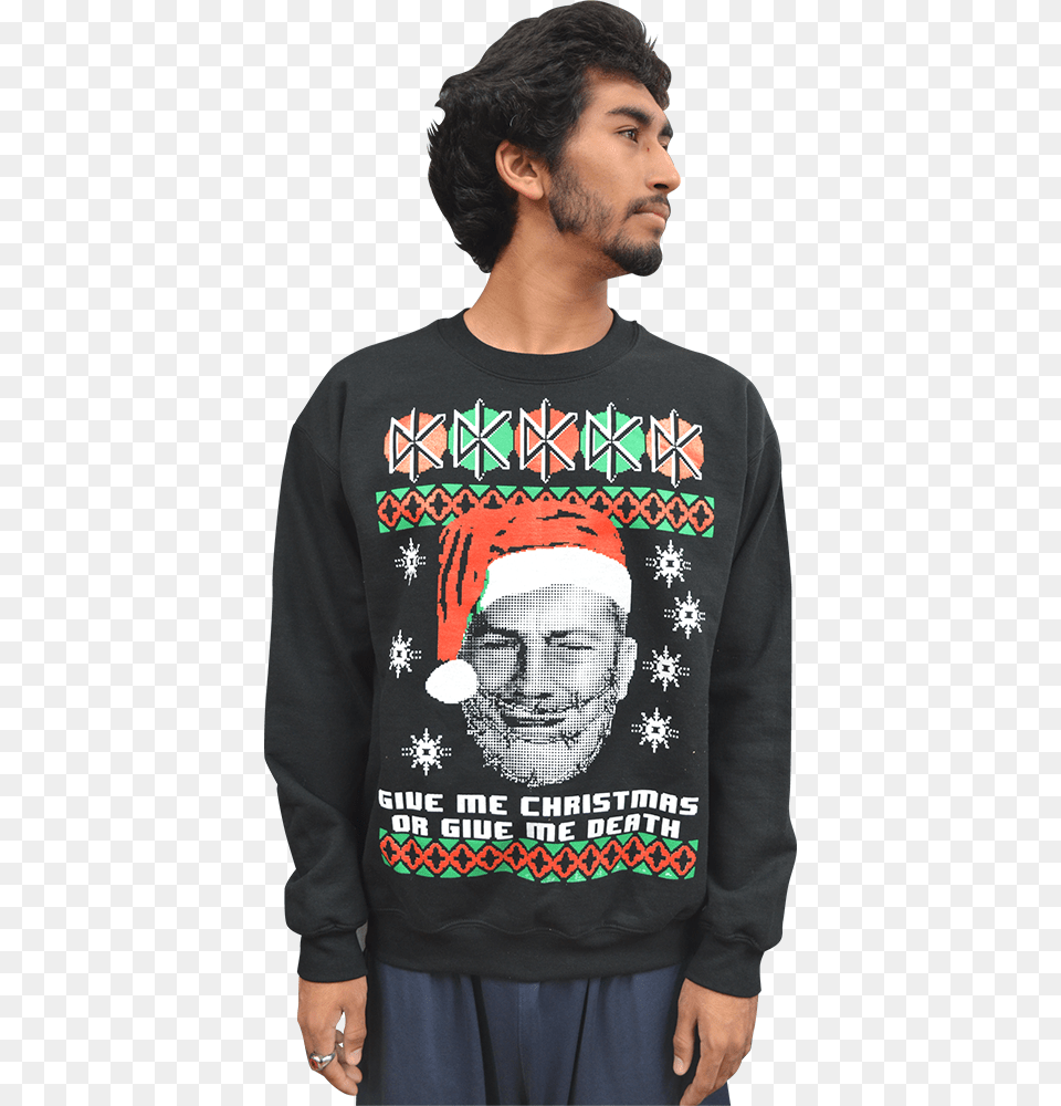 Ugly Christmas Sweater, T-shirt, Clothing, Person, Man Png Image