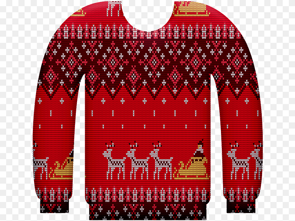 Ugly Christmas Sweater Clipart Ugly Christmas Sweater Clipart, Clothing, Knitwear, Pattern Free Png