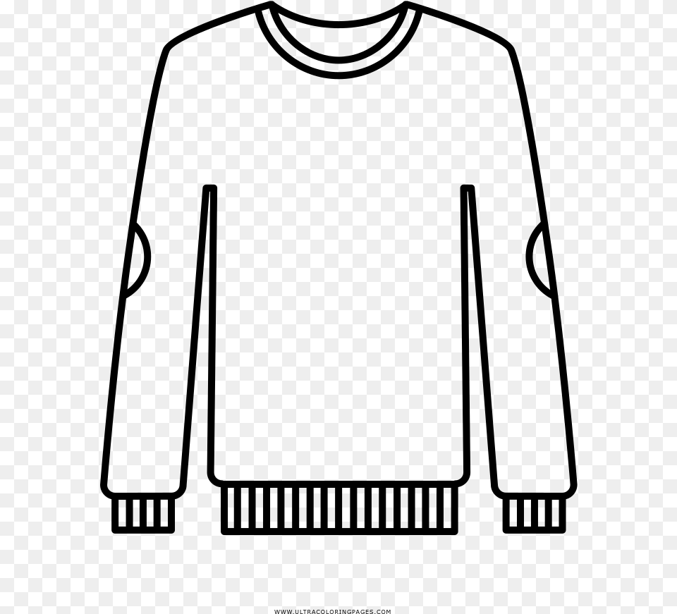 Ugly Christmas Sweater Coloring, Gray Free Transparent Png