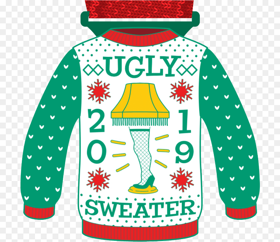 Ugly Christmas Sweater Contests Ugly Sweater Day 2019, Clothing, Knitwear, Sweatshirt, Applique Png Image