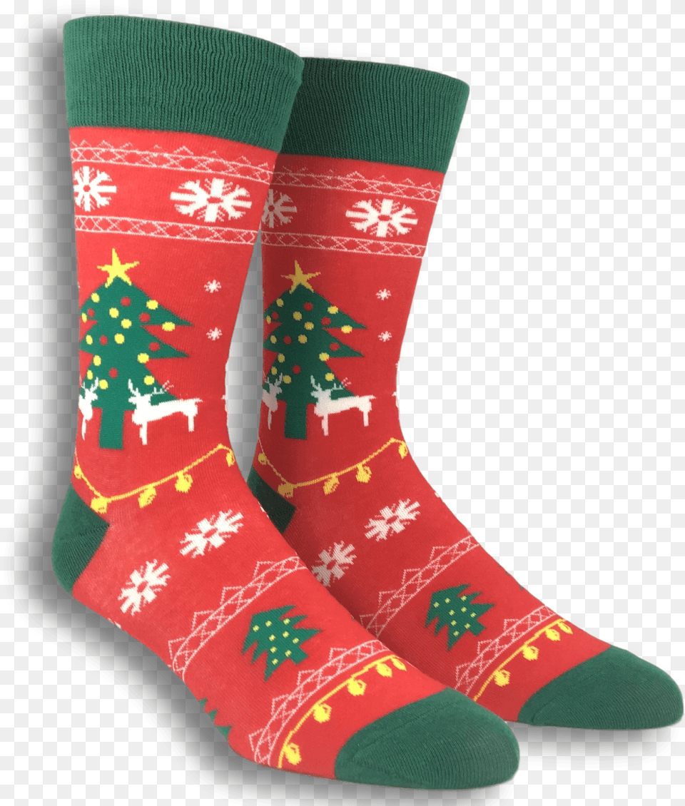 Ugly Christmas Sweater Socks Ugly Christmas Socks, Clothing, Hosiery, Sock Free Transparent Png