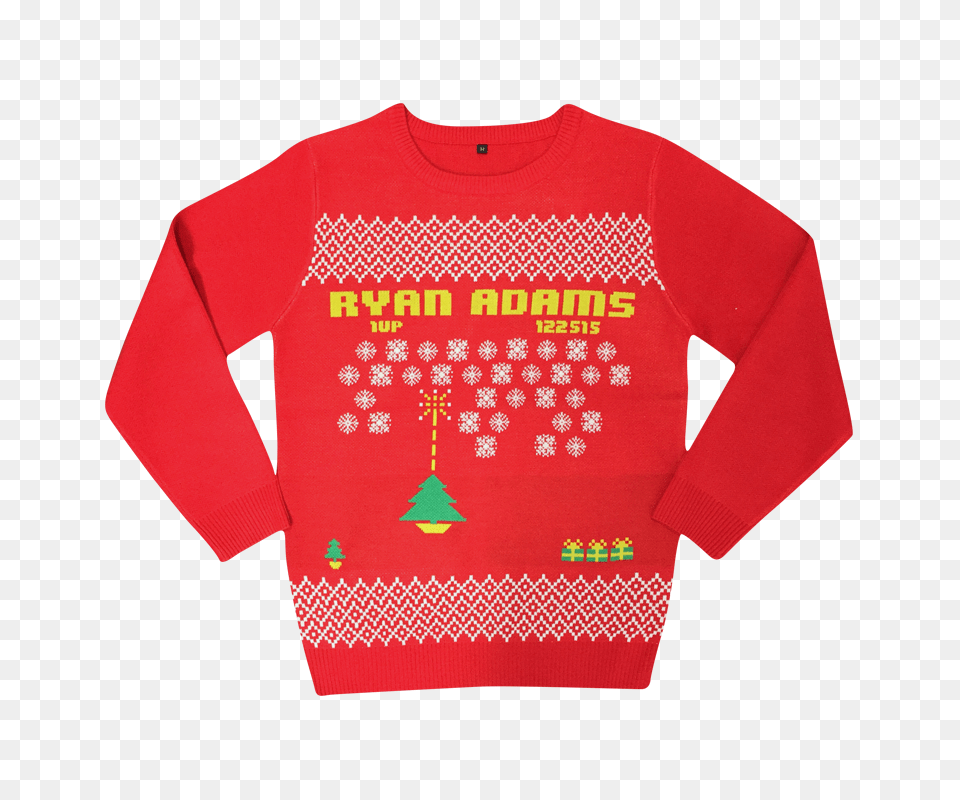 Ugly Christmas Sweaters From Bands That Rock, Clothing, Long Sleeve, Shirt, Sleeve Free Png Download