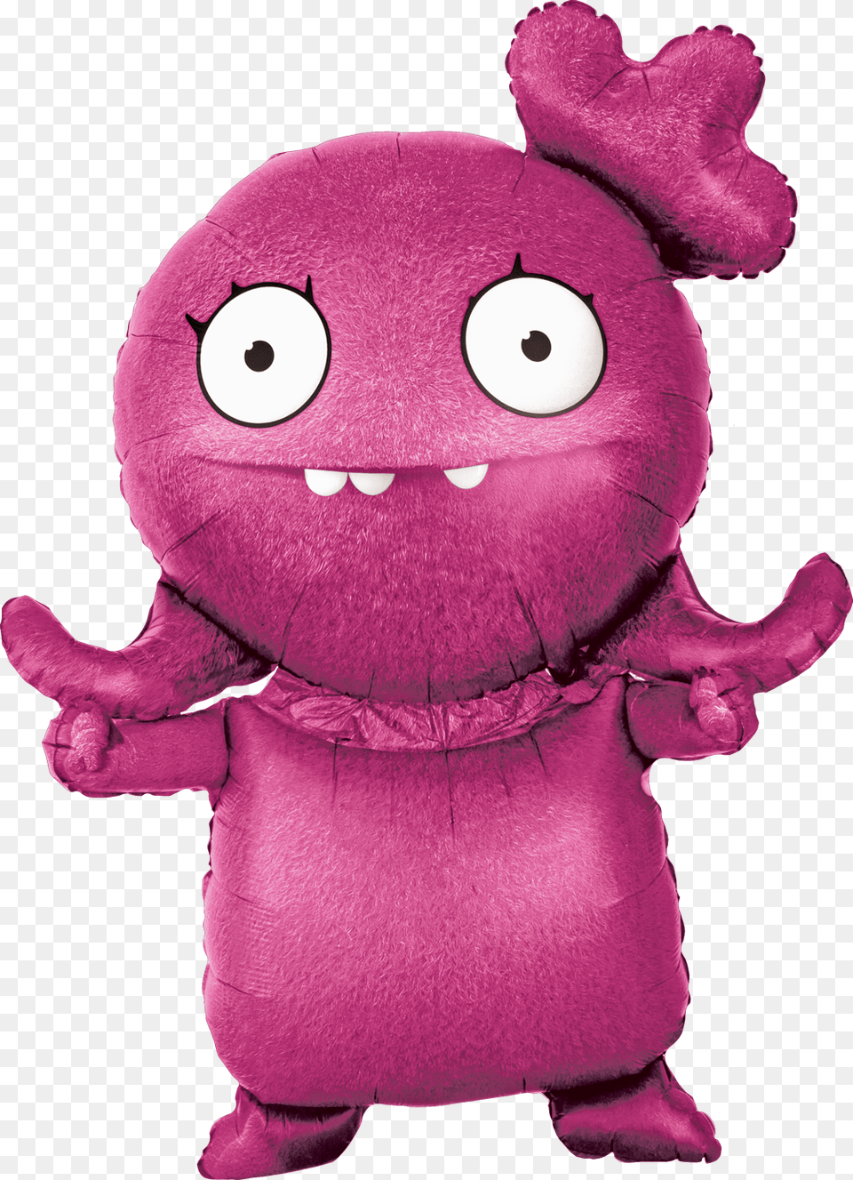 Ugly Dolls Plush Moxy, Purple, Toy Png Image