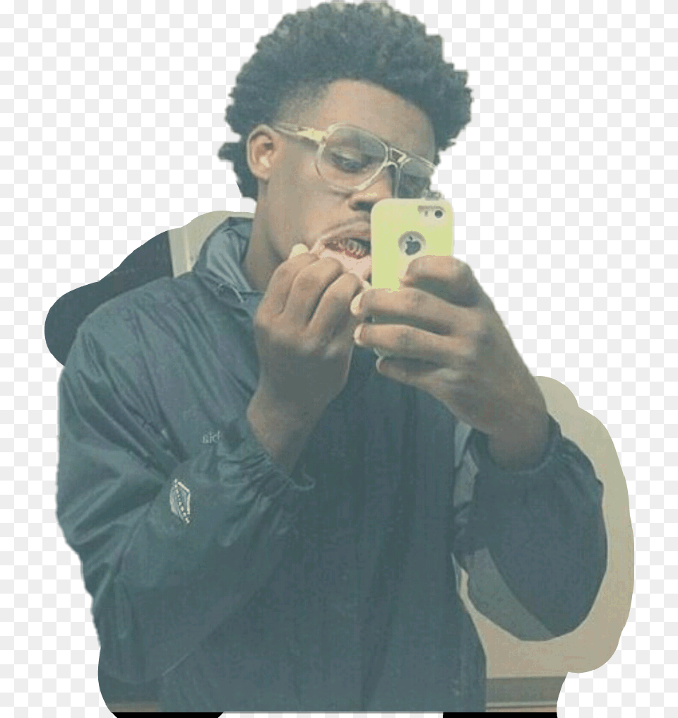 Ugly God Selfie, Accessories, Photography, Phone, Person Free Png