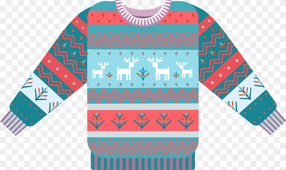 Ugly Sweater Clipart Download Creazilla Ugly Sweater Clipart, Clothing, Knitwear Free Png