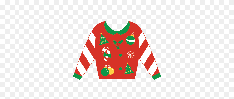 Ugly Sweater Vector Images With Cliparts, Clothing, Knitwear, Sweatshirt, Dynamite Free Transparent Png
