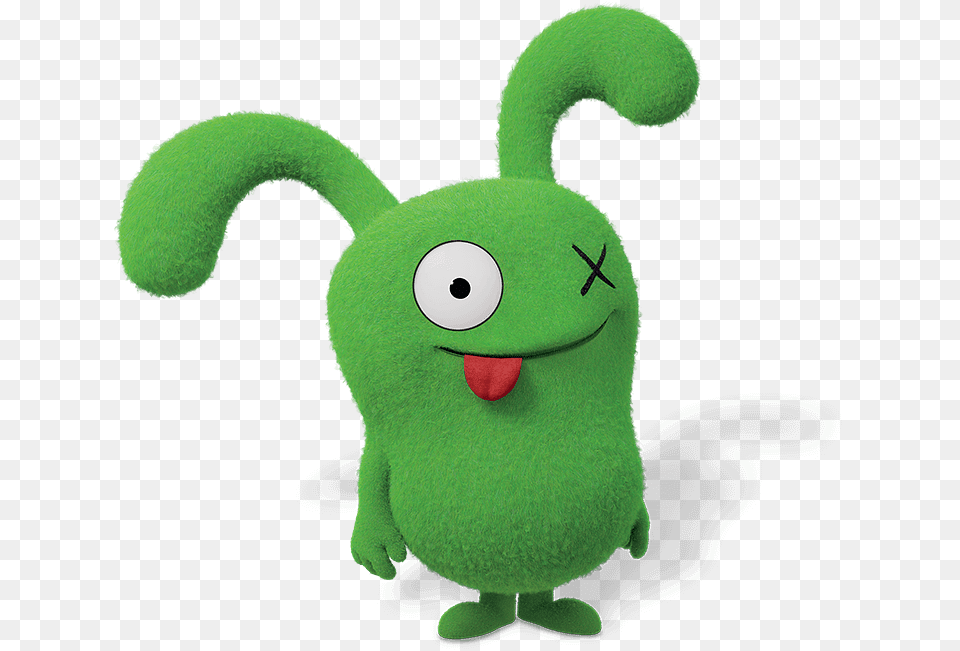 Uglydolls Ox, Green, Plush, Toy Free Transparent Png