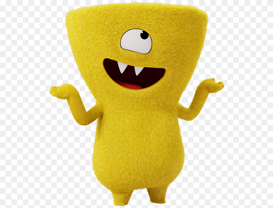 Uglydolls Wedgehead, Plush, Toy, Mascot Png Image