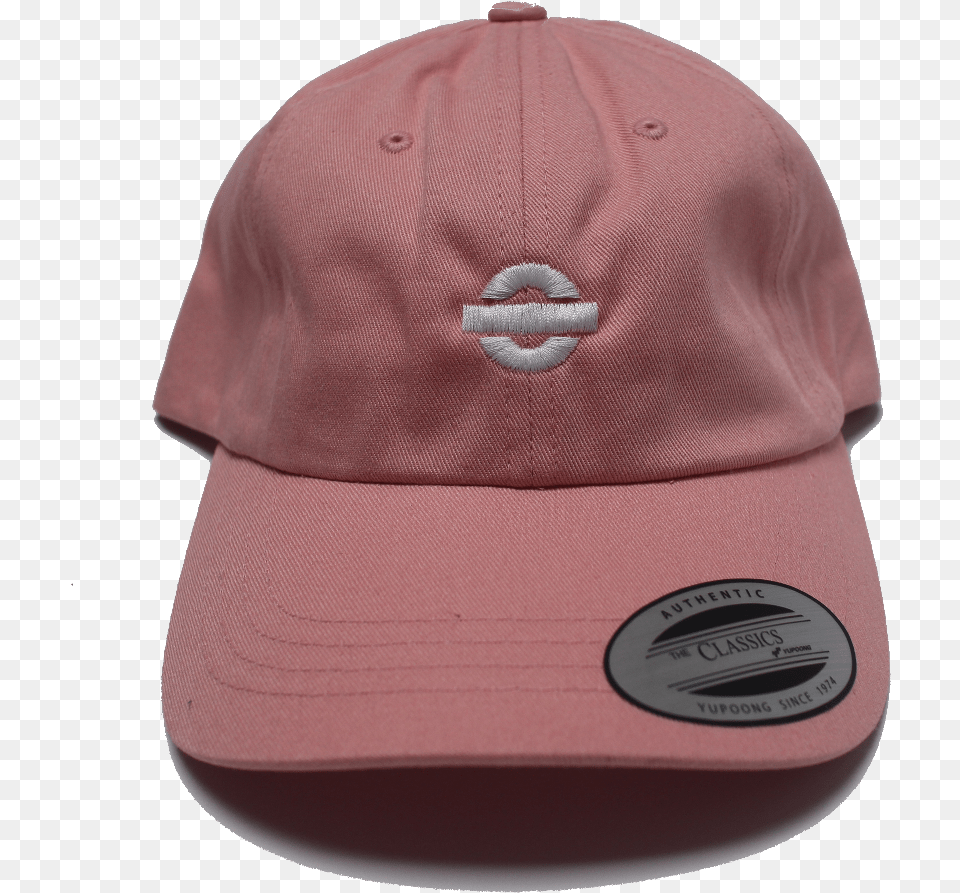 Ugorg Classic Dad Hat Pink With White Logo Baseball Cap, Baseball Cap, Clothing Free Transparent Png