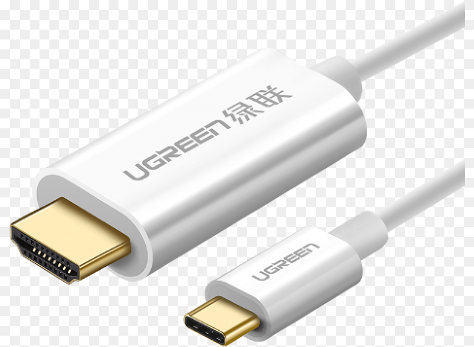 Ugreen Type C To Hdmi Cable Usb Cable, Adapter, Electronics, Blade, Razor Free Png Download